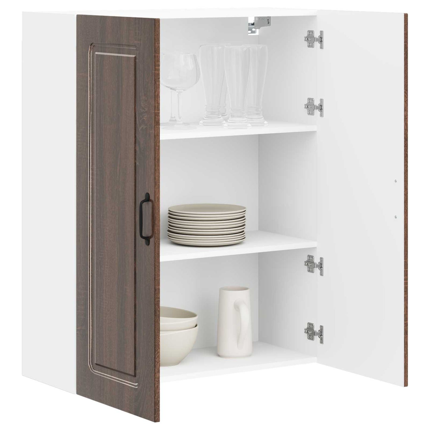 Geschirrspülerfront Kalmar Braun Eichen-Optik 80 x 31 x 100 cm