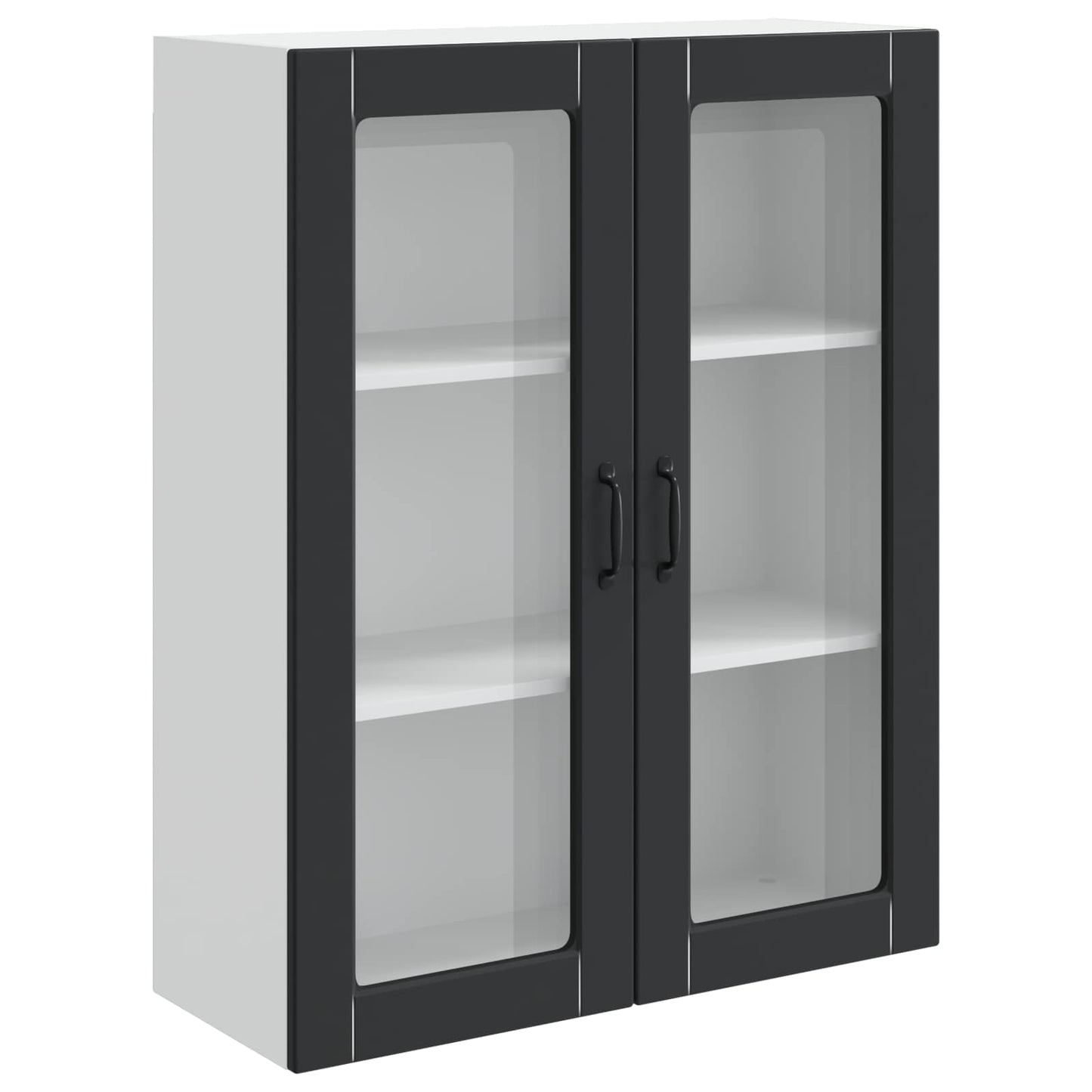 Geschirrspülerfront Kalmar Schwarz 80 x 31 x 100 cm