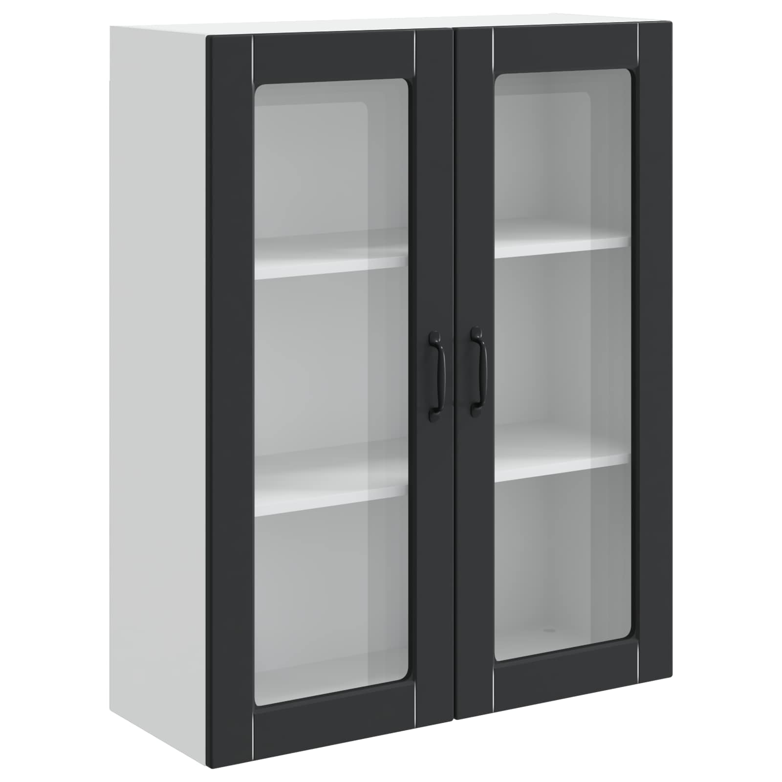 Geschirrspülerfront Kalmar Schwarz 80 x 31 x 100 cm