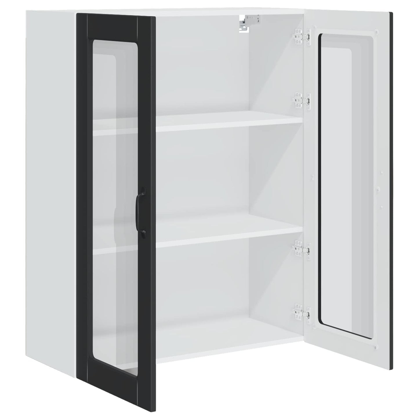 Geschirrspülerfront Kalmar Schwarz 80 x 31 x 100 cm