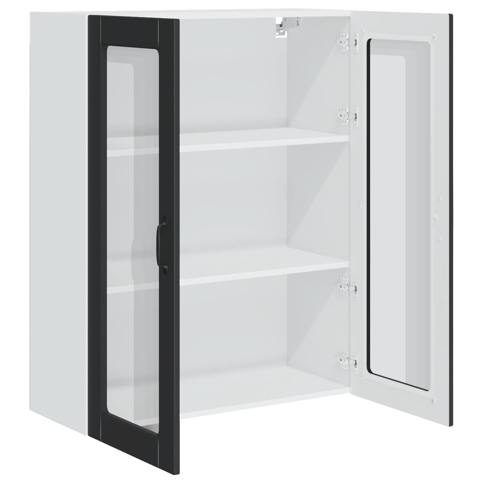 Geschirrspülerfront Kalmar Schwarz 80 x 31 x 100 cm