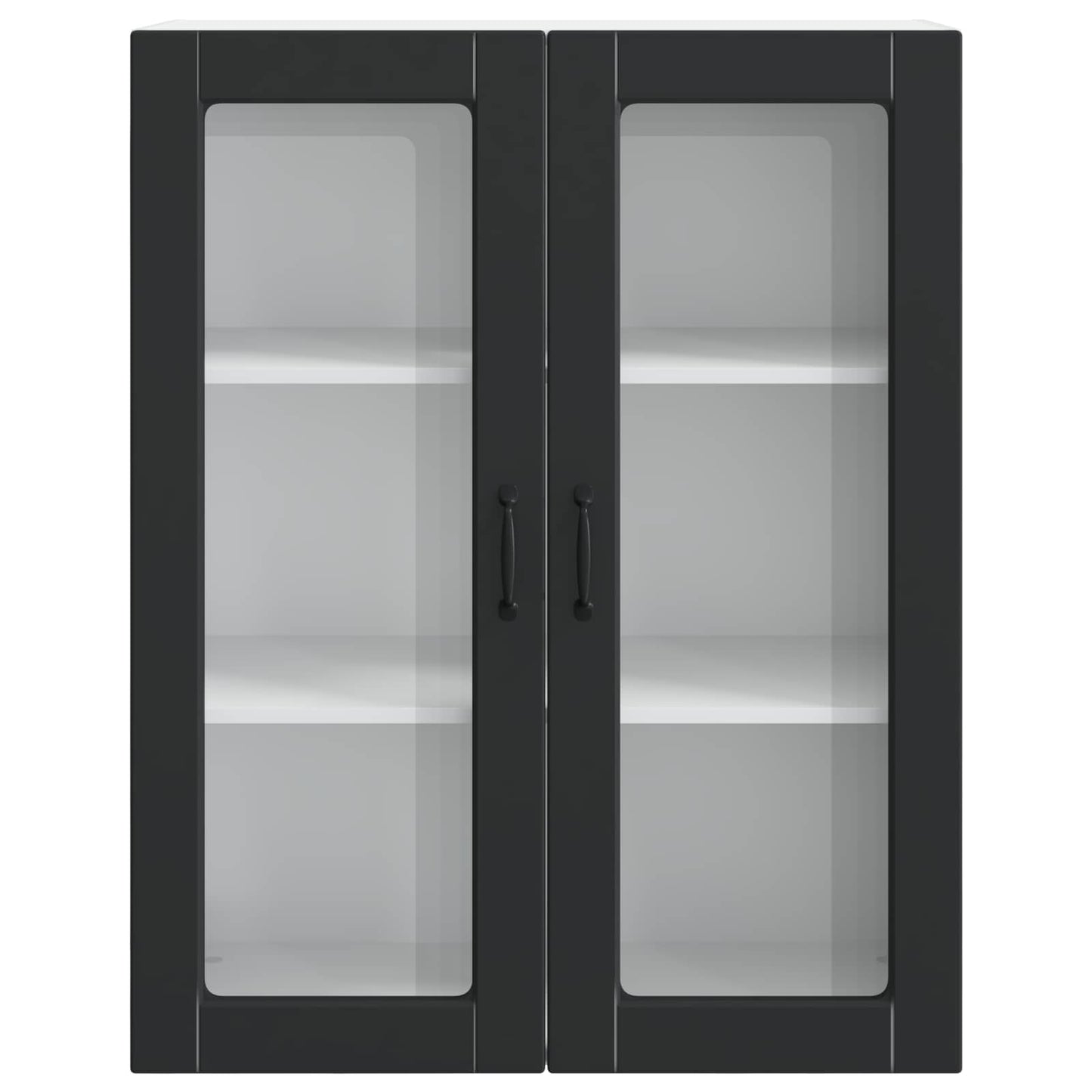 Geschirrspülerfront Kalmar Schwarz 80 x 31 x 100 cm