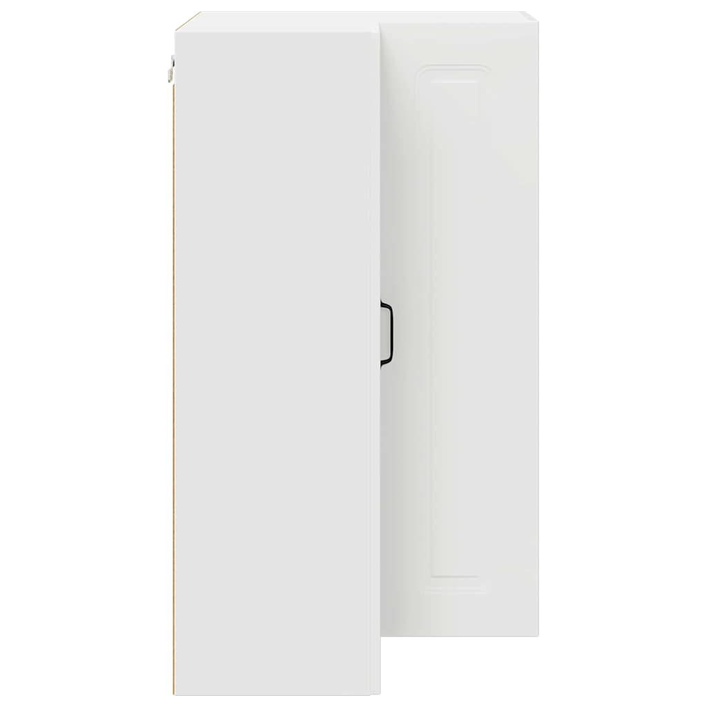 Küchenwandschrank mit Regal Weiß 57 x 57 x 100 cm Holzwerkstoff