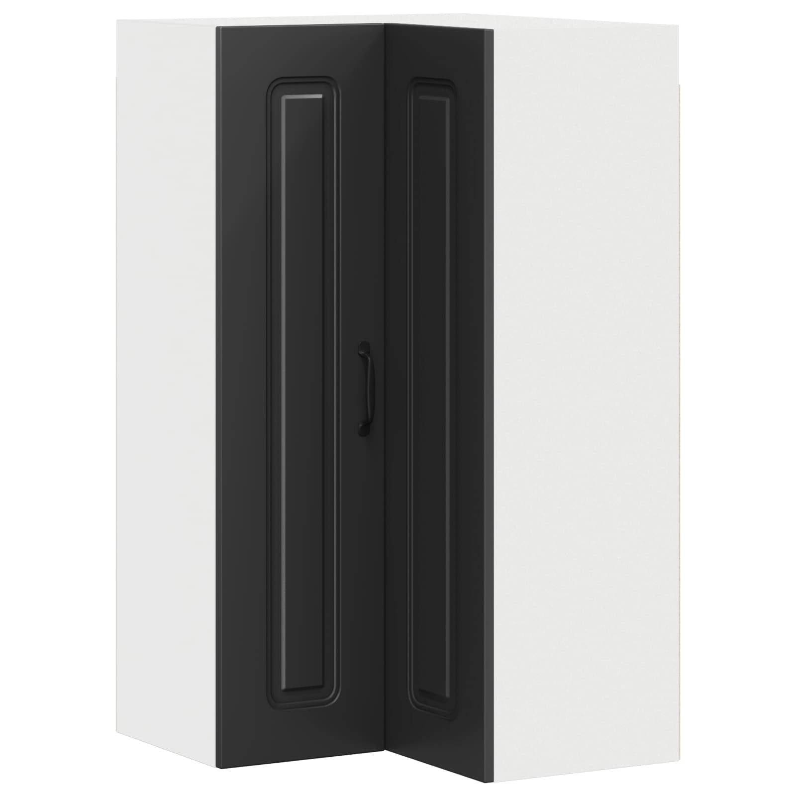 Geschirrspülerfront Kalmar Schwarz 57 x 57 x 100 cm
