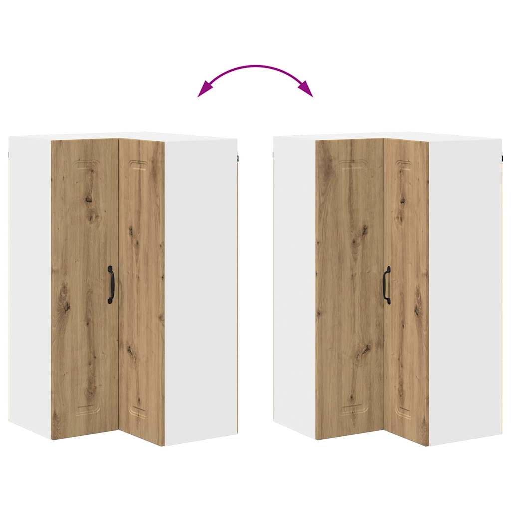 Küchenwandschrank Artisan-Eiche 57 x 57 x 100 cm Holzwerkstoff