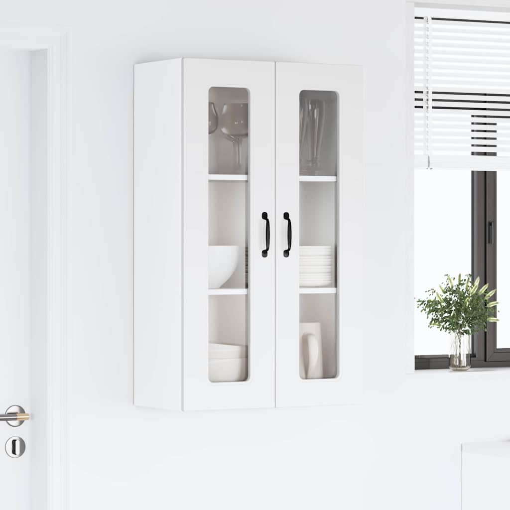 Küchenwandschrank mit Regal Weiß 60 x 31 x 100 cm Holzwerkstoff