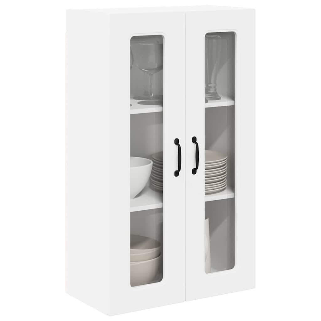 Küchenwandschrank mit Regal Weiß 60 x 31 x 100 cm Holzwerkstoff