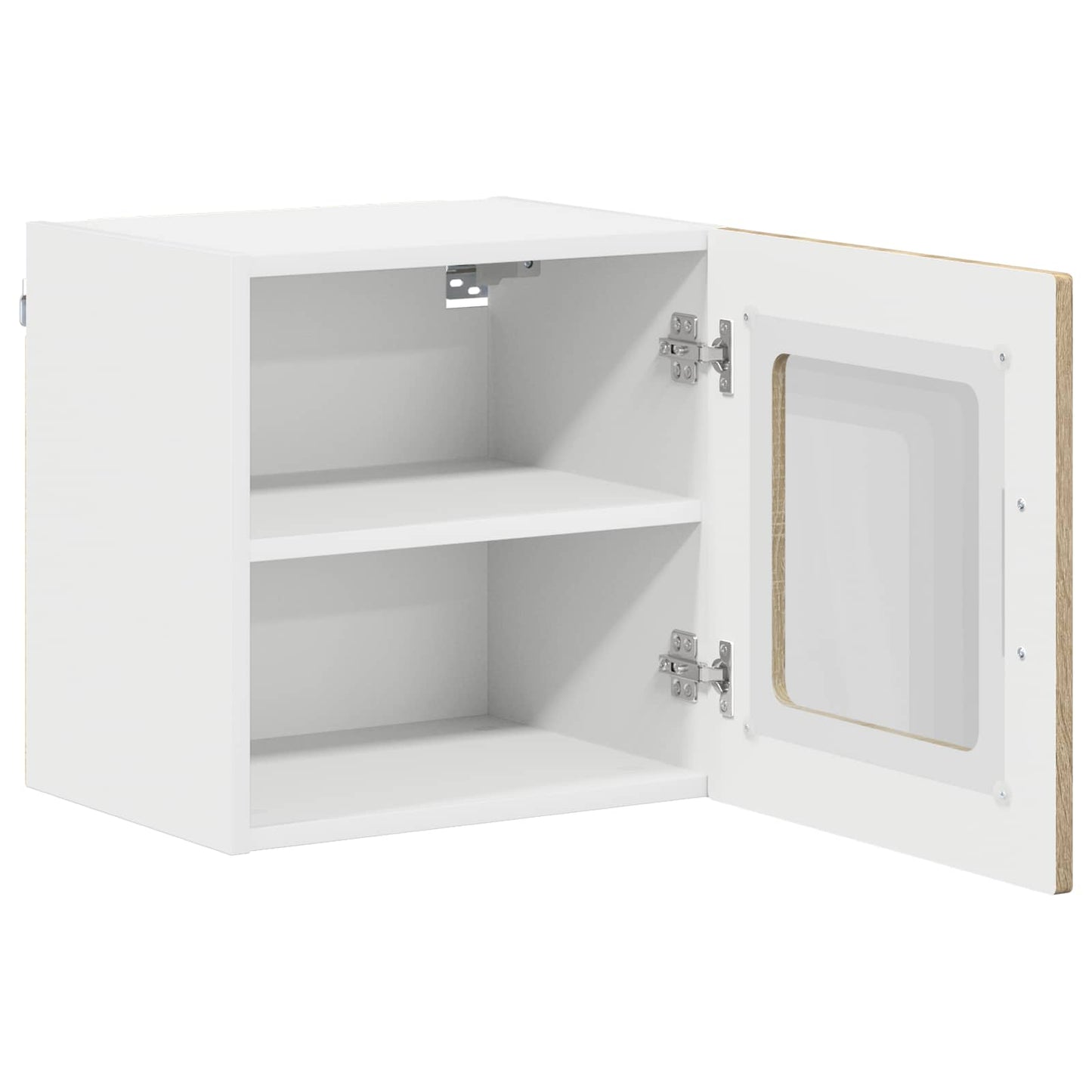 Wandglas-Schrank LUCCA Sonoma-Eiche 40 x 31 x 40 cm