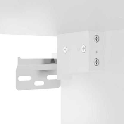 Wandglas-Schrank LUCCA 2 stk. Betongrau 40 x 31 x 40 cm