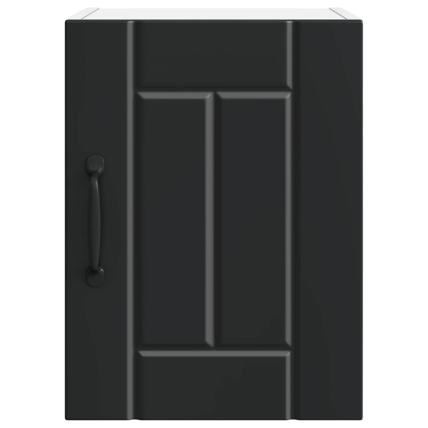 Wandschrank LUCCA 2 stk. Schwarz Holzwerkstoff