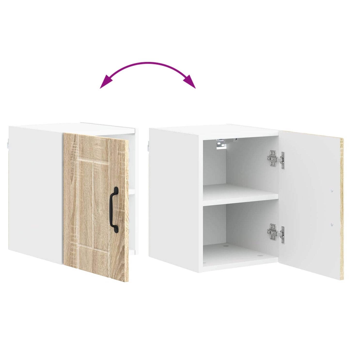 Wandschrank LUCCA Sonoma-Eiche 30 x 31 x 40 cm Holzwerkstoff
