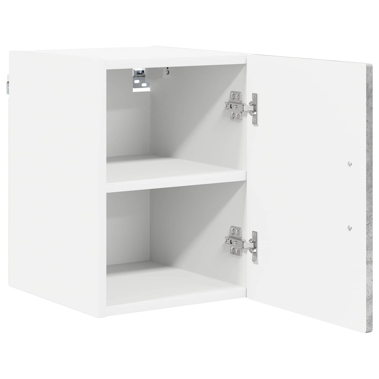 Wandschrank LUCCA 2 stk. Betongrau Holzwerkstoff