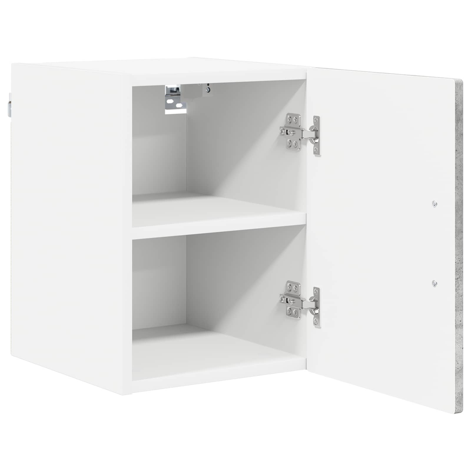 Wandschrank LUCCA 2 stk. Betongrau Holzwerkstoff