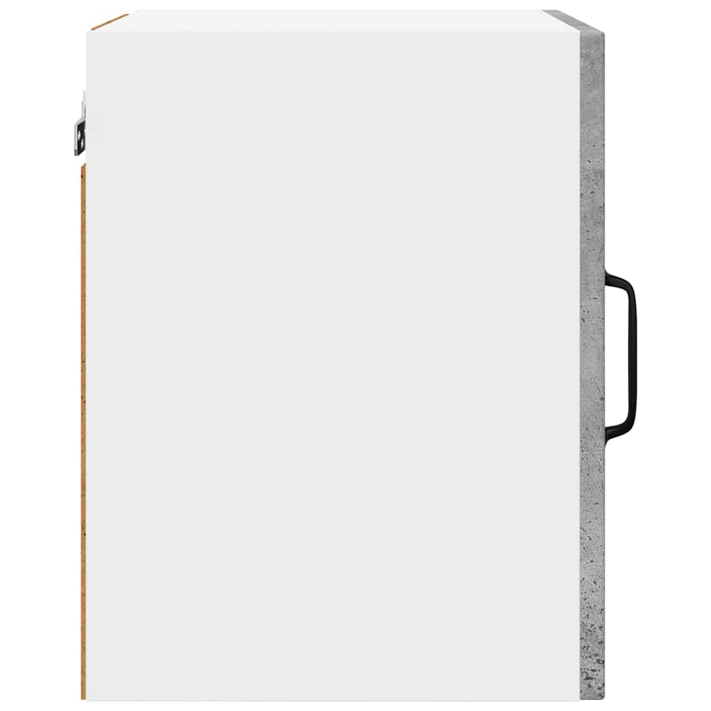 Küchenhängeschrank mit Regal 2 pcs Beton Grau 30 x 31 x 40 cm