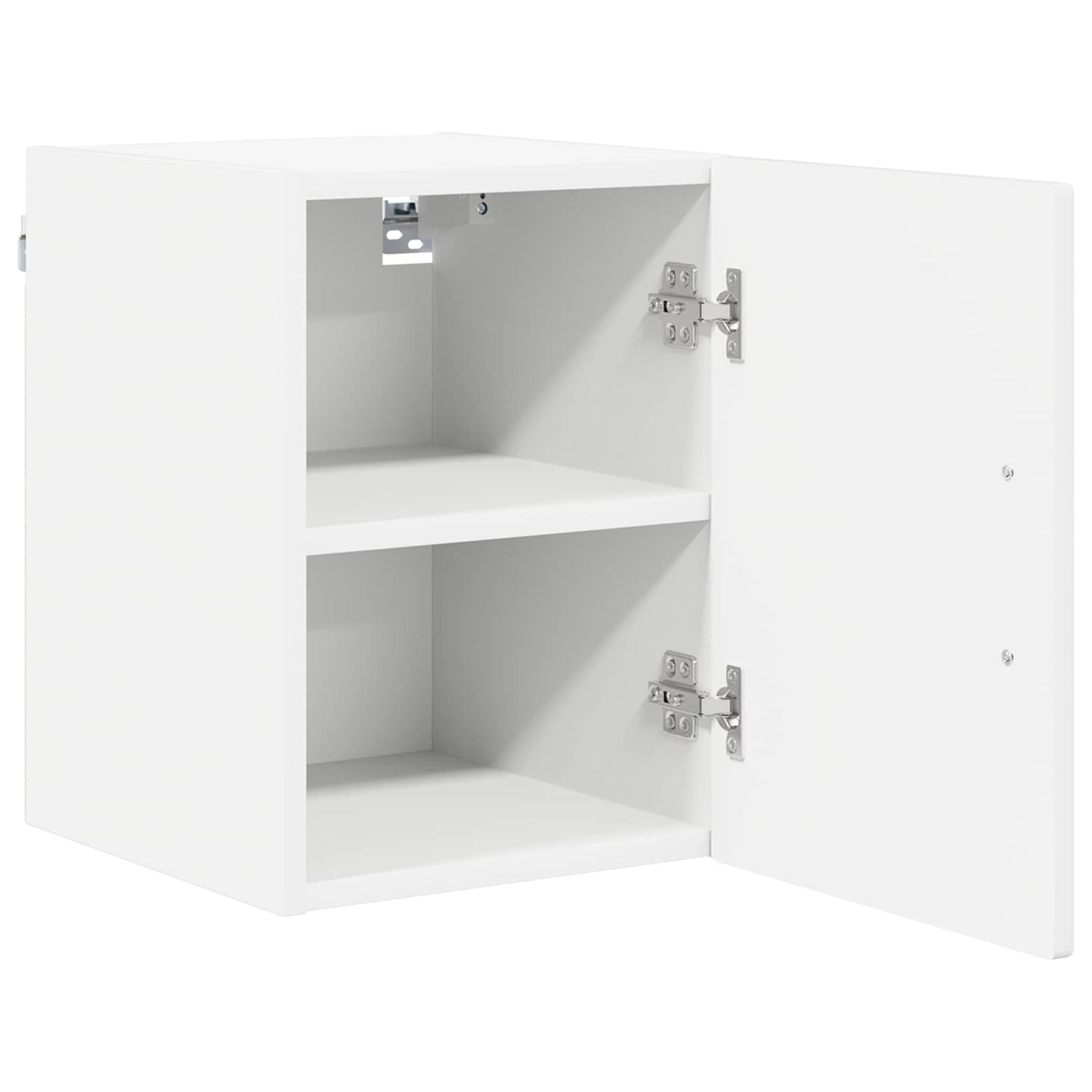 Wandschrank LUCCA 2 stk. Hochglanz Weiß Holzwerkstoff