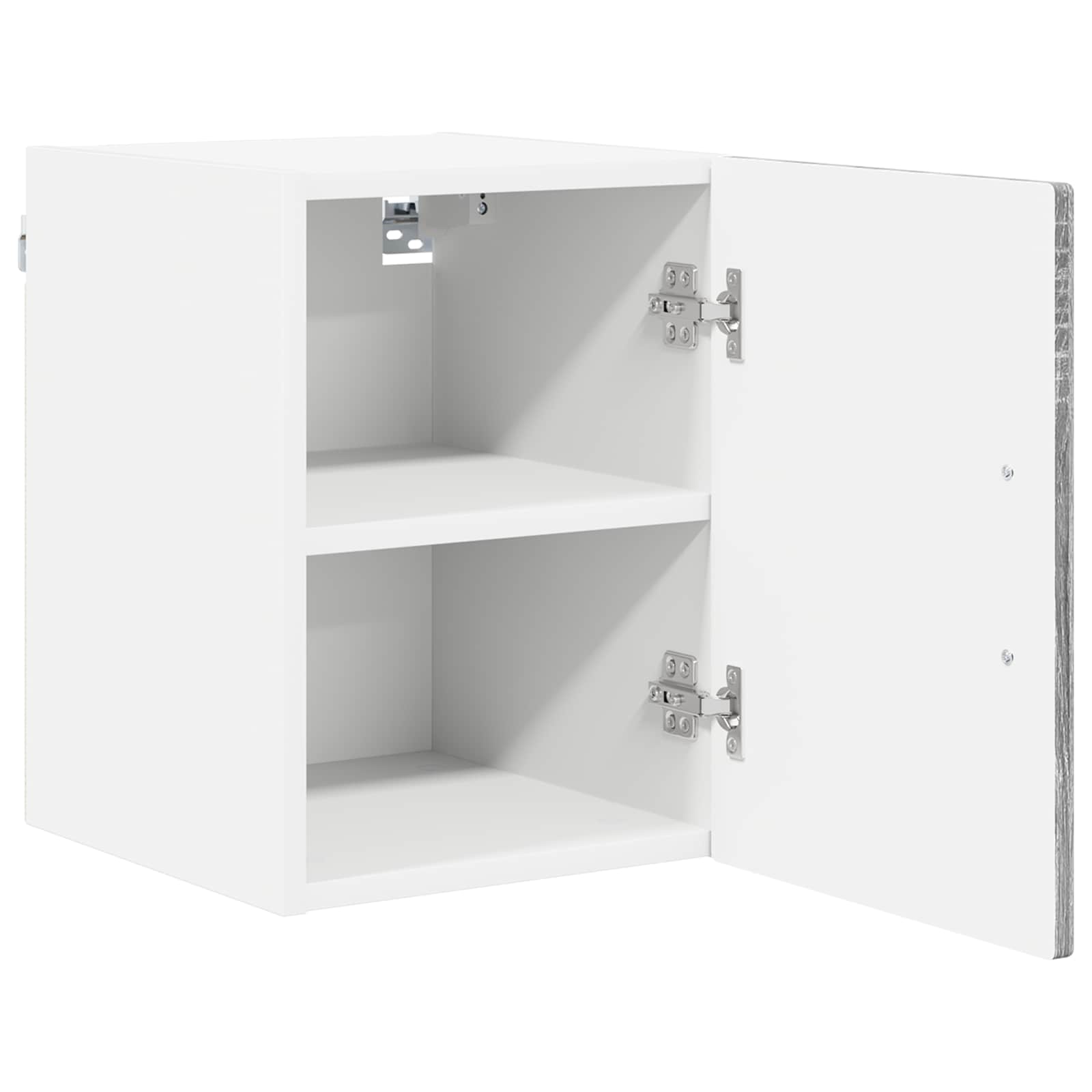 Wandschrank LUCCA 2 stk. Graues Sonoma Holzwerkstoff