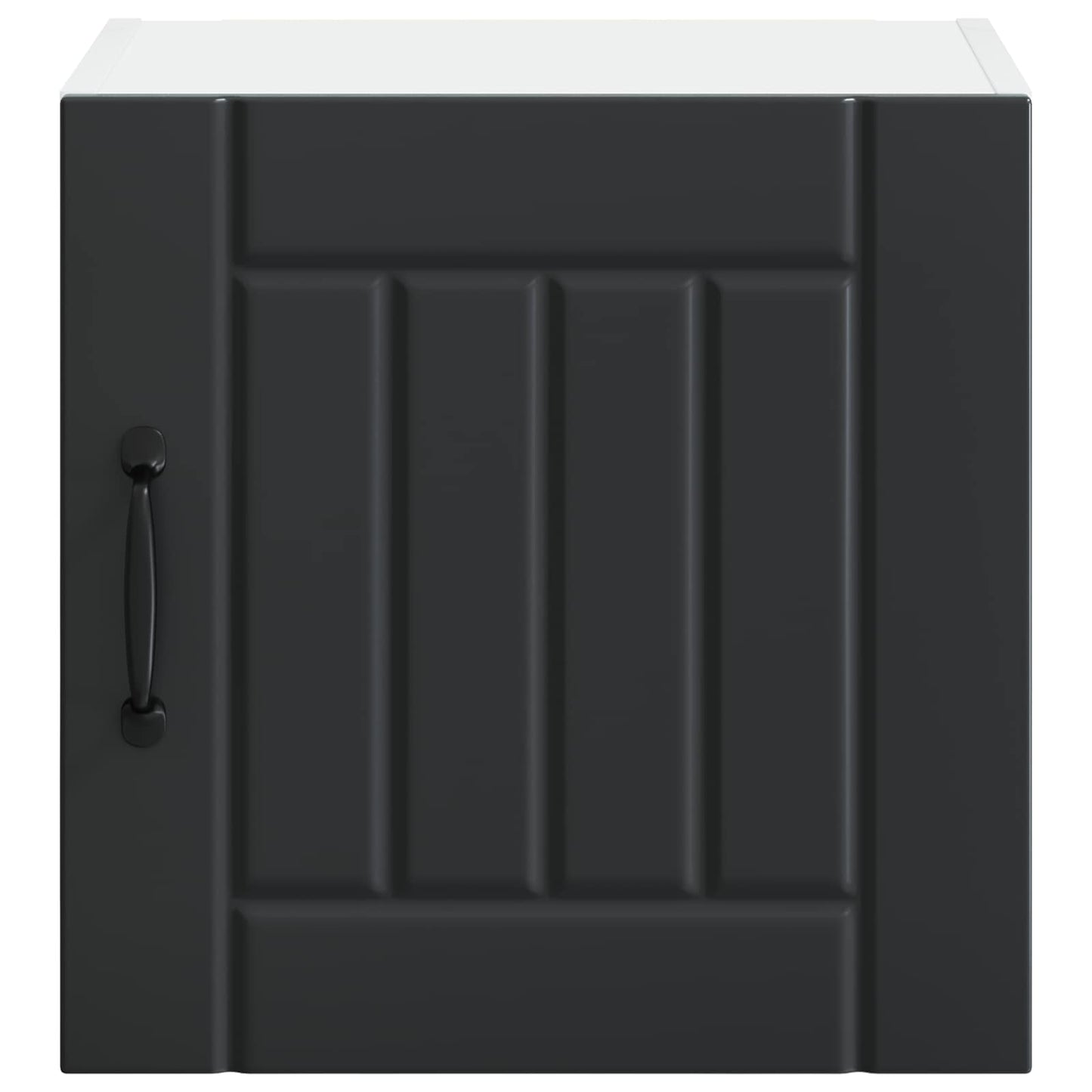Wandschrank LUCCA Schwarz 40 x 31 x 40 cm Holzwerkstoff