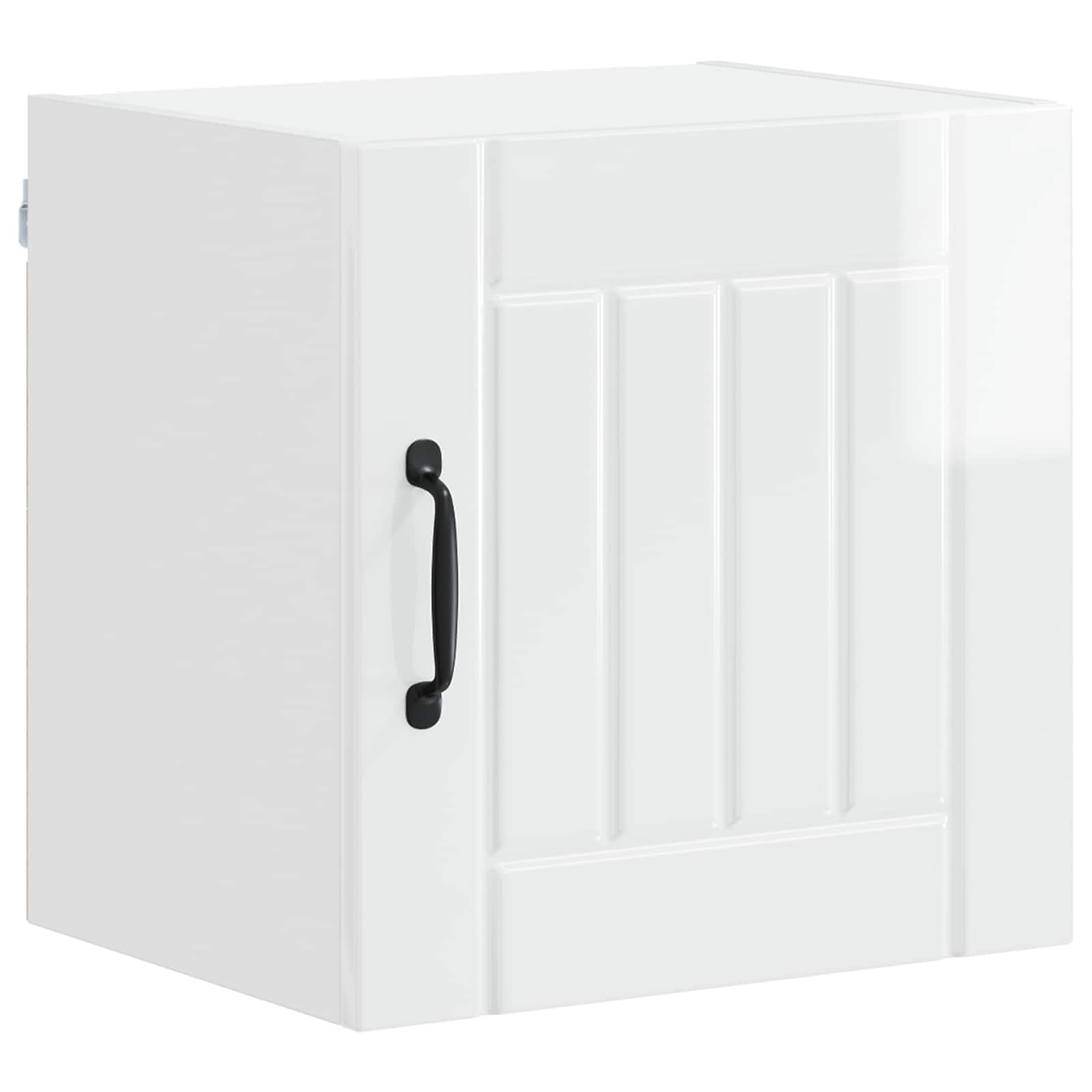 Wandschrank LUCCA Hochglanz Weiß 40 x 31 x 40 cm Holzwerkstoff