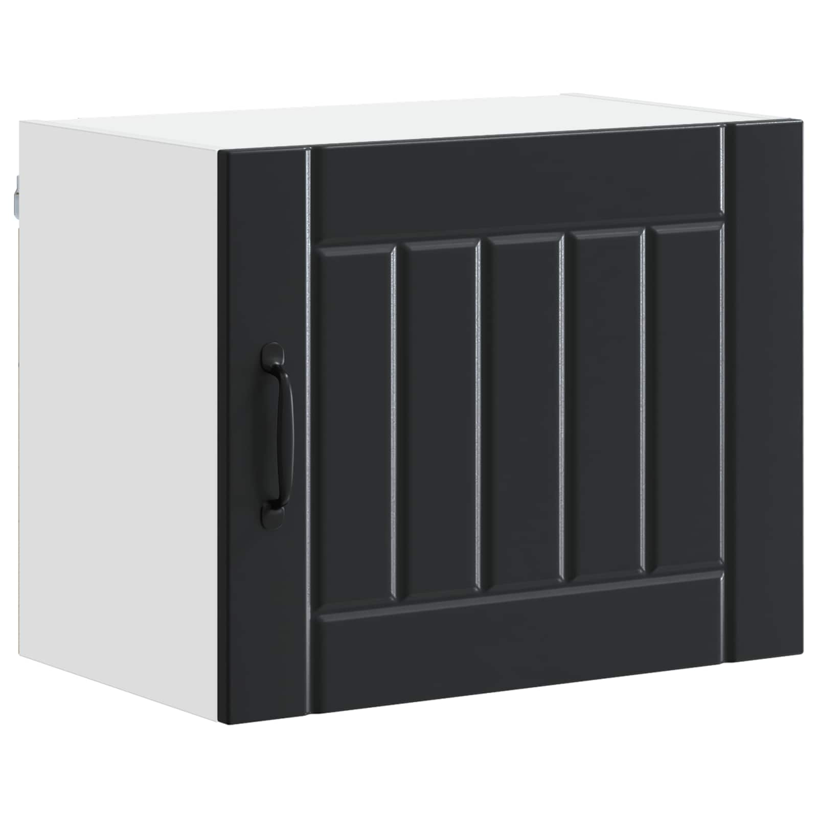 Wandschrank LUCCA Schwarz 50 x 31 x 40 cm Holzwerkstoff