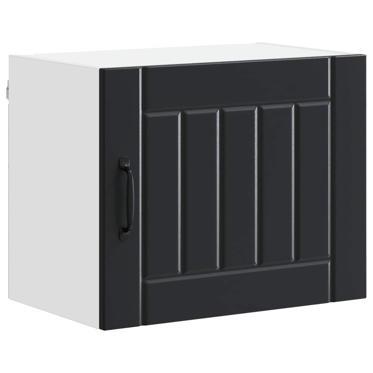 Wandschrank LUCCA 2 stk. Schwarz Holzwerkstoff