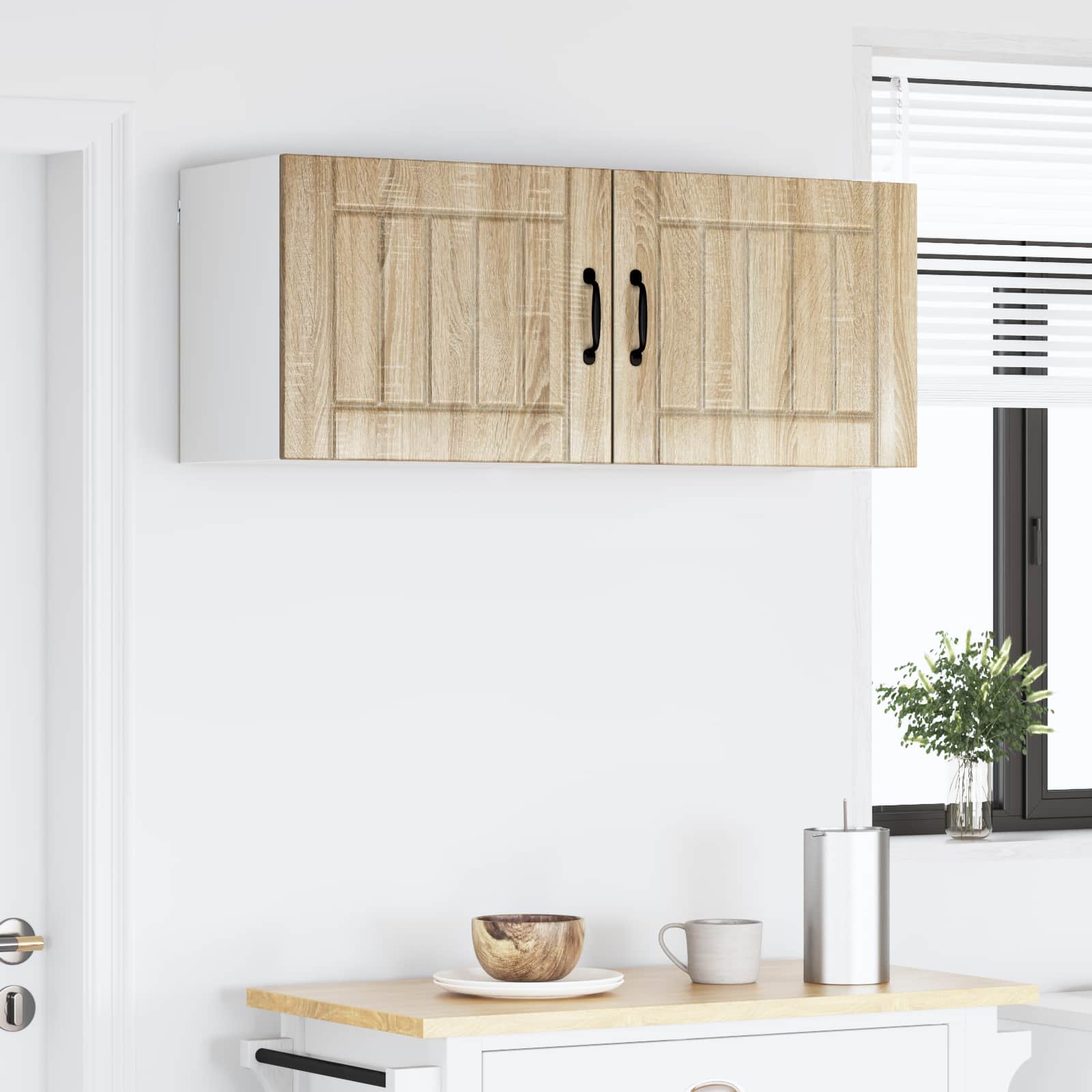 Wandschrank LUCCA 2 stk. Sonoma-Eiche Holzwerkstoff