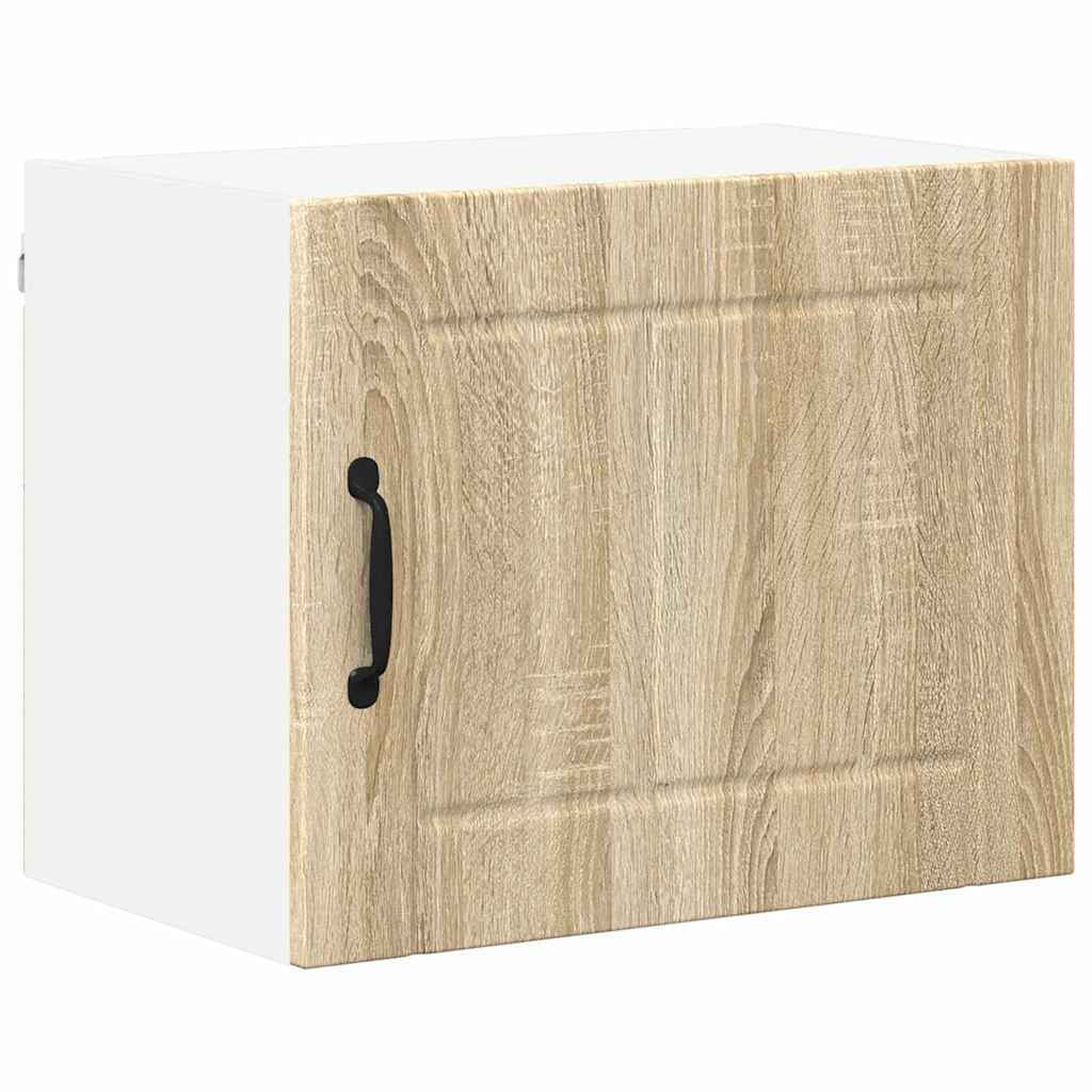 Küchenhängeschrank mit Regal 2 pcs Sonoma-Eiche 50 x 31 x 40 cm