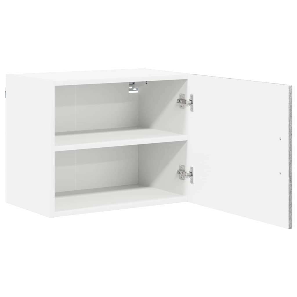 Wandschrank LUCCA 2 stk. Graues Sonoma Holzwerkstoff