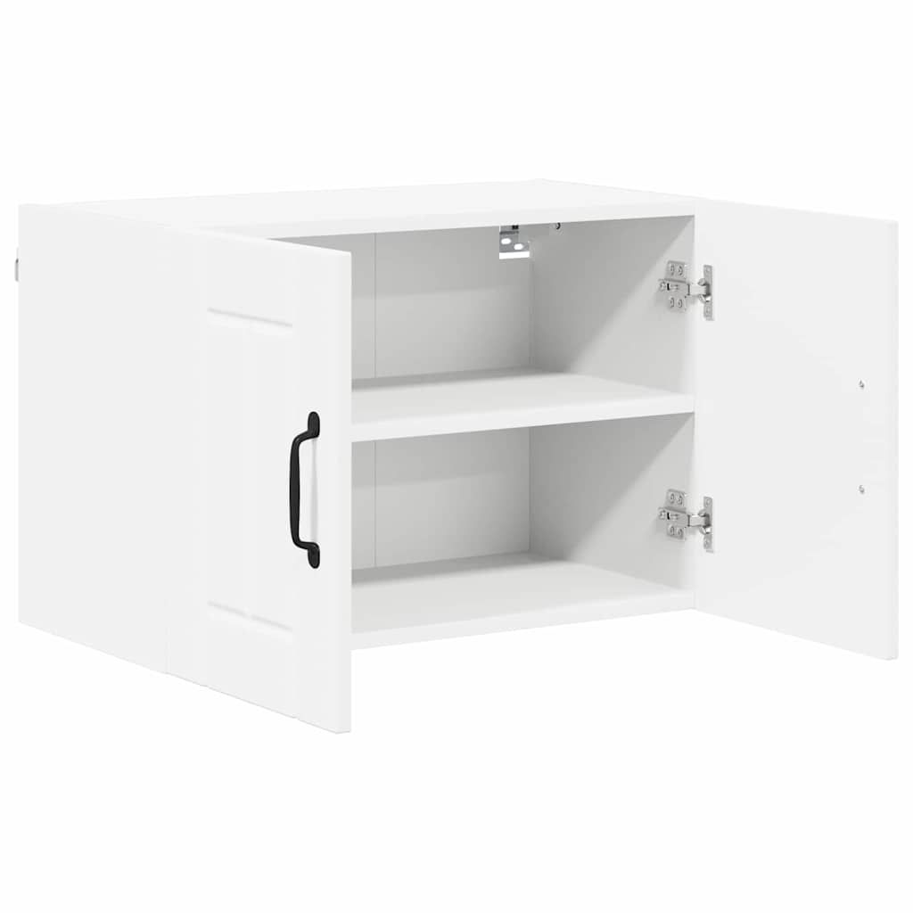 Küchenwandschrank mit Regal Weiß 60 x 31 x 40 cm Holzwerkstoff