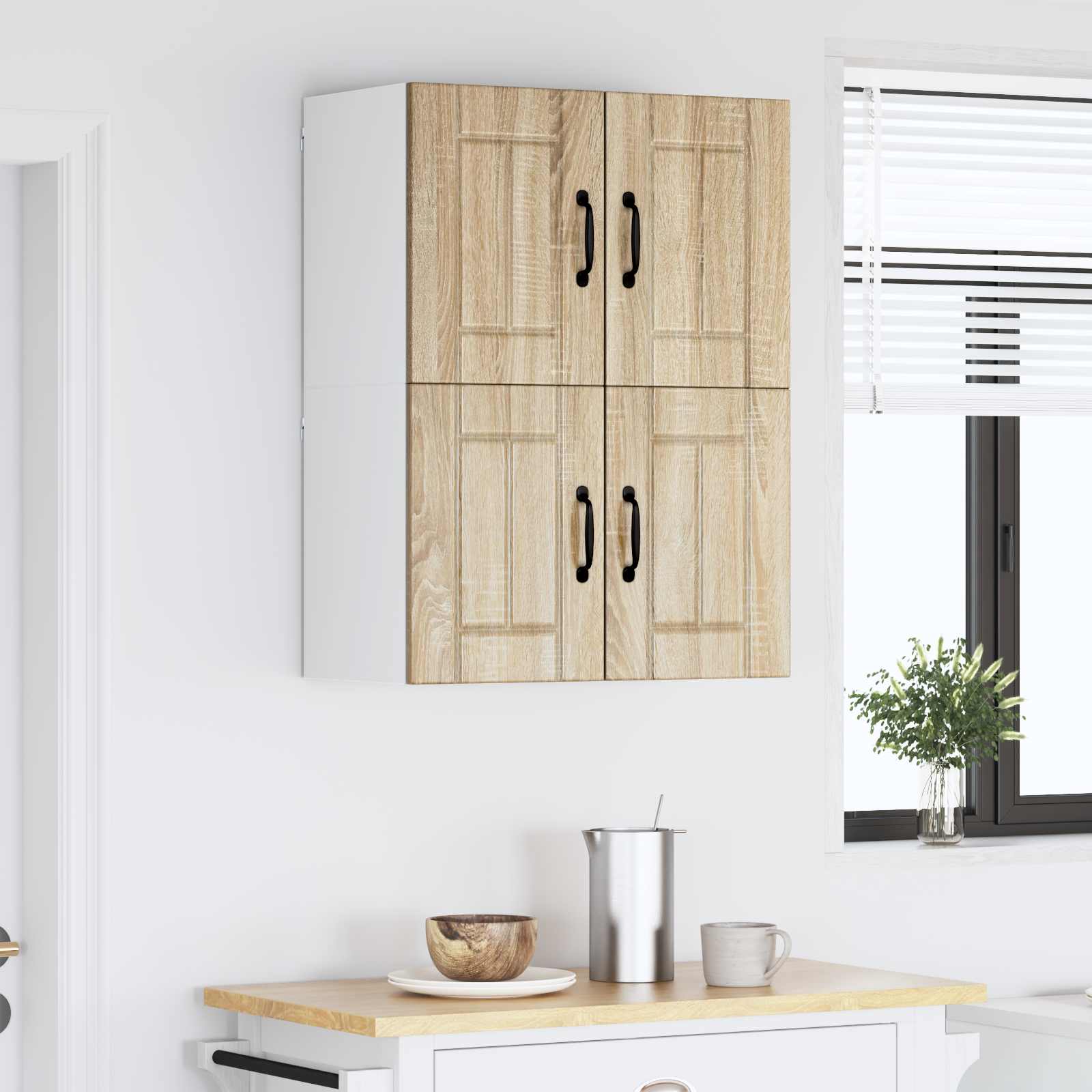 Wandschrank LUCCA 2 stk. Sonoma-Eiche Holzwerkstoff