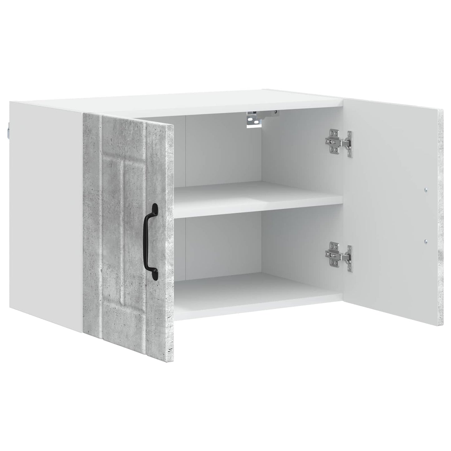 Wandschrank LUCCA 2 stk. Betongrau Holzwerkstoff