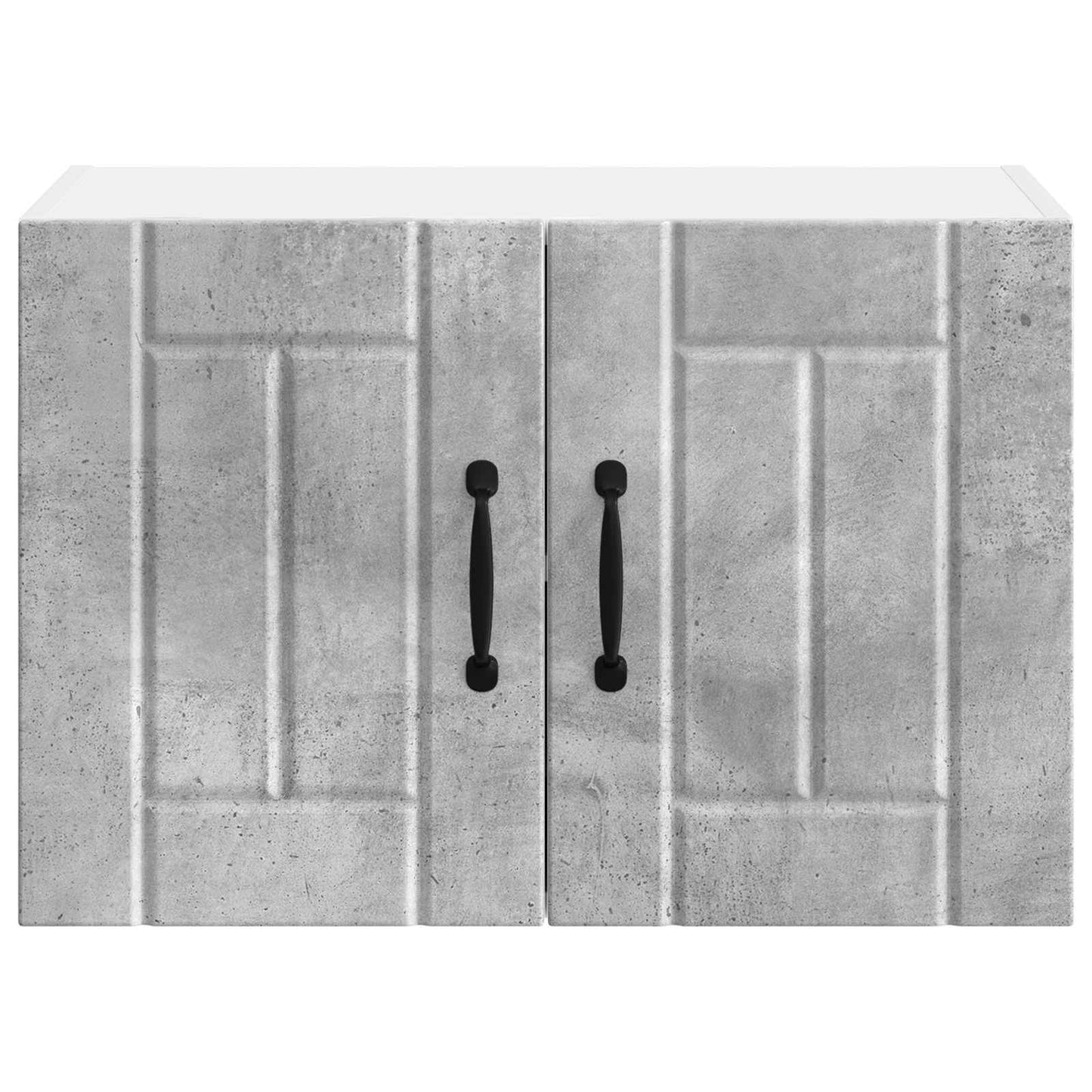 Wandschrank LUCCA 2 stk. Betongrau Holzwerkstoff