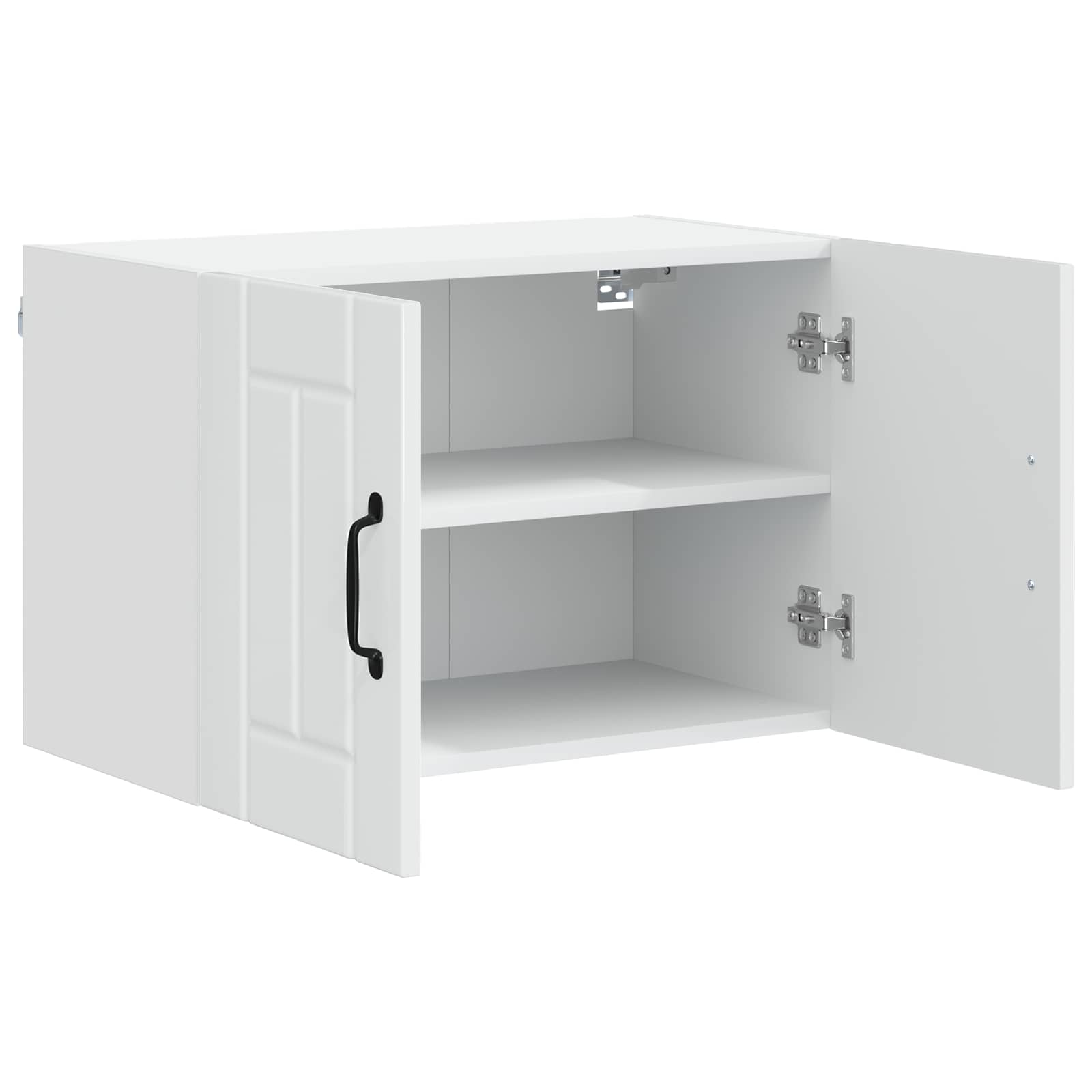 Wandschrank LUCCA 2 stk. Hochglanz Weiß Holzwerkstoff