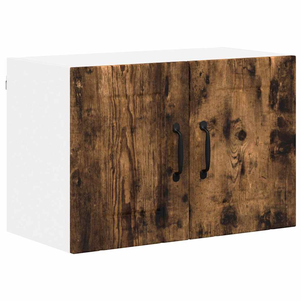 Küchenwandschrank mit Regal Geräucherte Eiche 60 x 31 x 40 cm