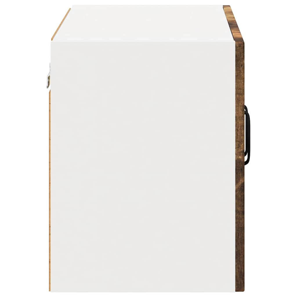 Küchenwandschrank mit Regal Geräucherte Eiche 60 x 31 x 40 cm