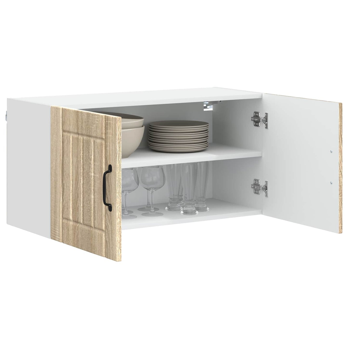 Wandschrank LUCCA Sonoma-Eiche 80 x 31 x 40 cm Holzwerkstoff