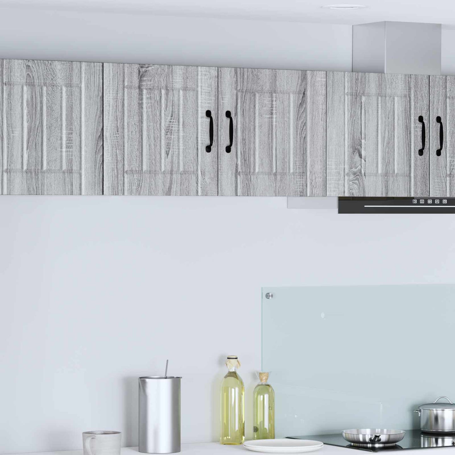 Wandschrank LUCCA Graues Sonoma 80 x 31 x 40 cm Holzwerkstoff