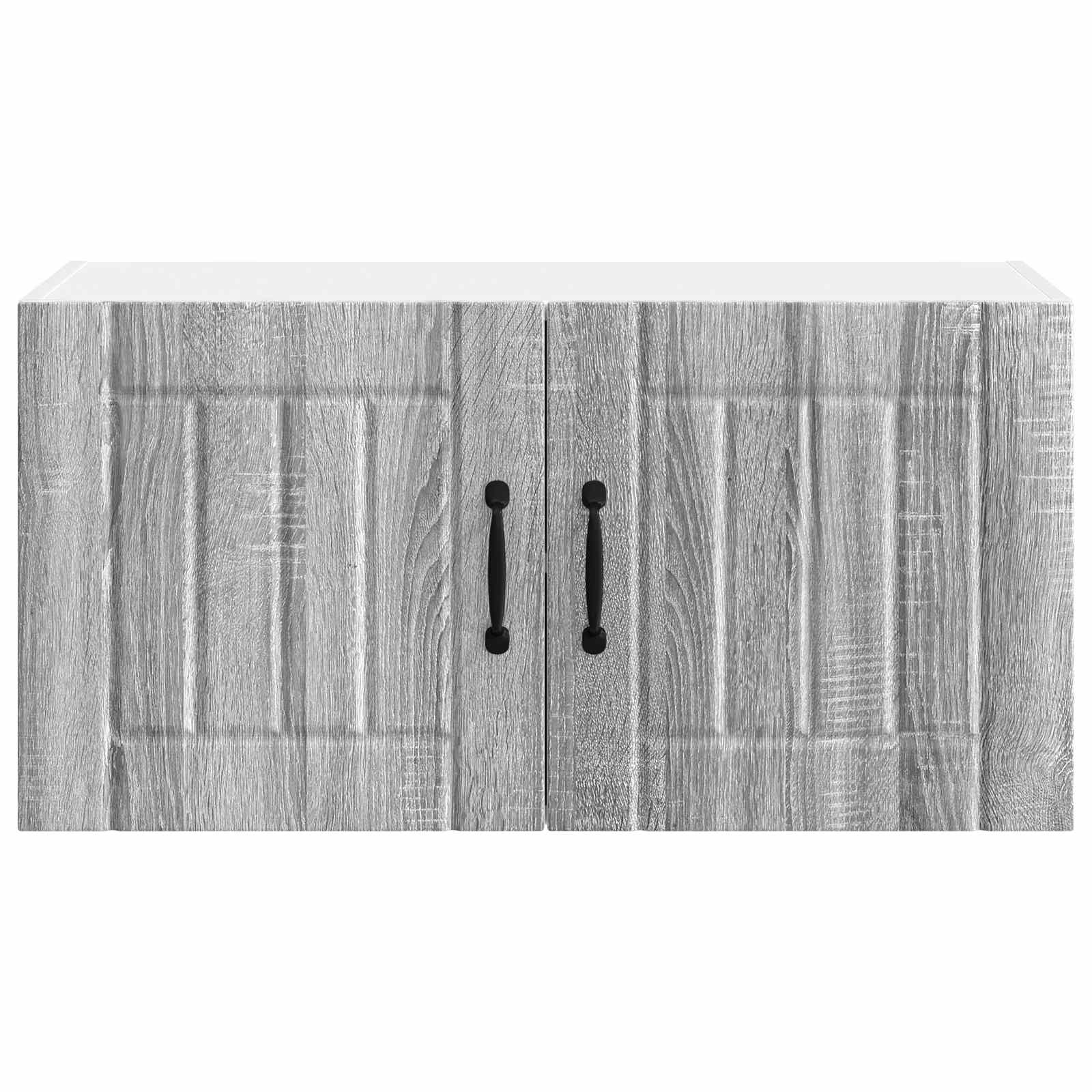 Wandschrank LUCCA Graues Sonoma 80 x 31 x 40 cm Holzwerkstoff