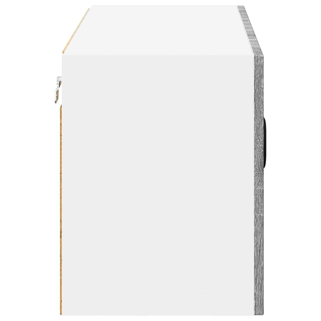 Wandschrank LUCCA Graues Sonoma 80 x 31 x 40 cm Holzwerkstoff