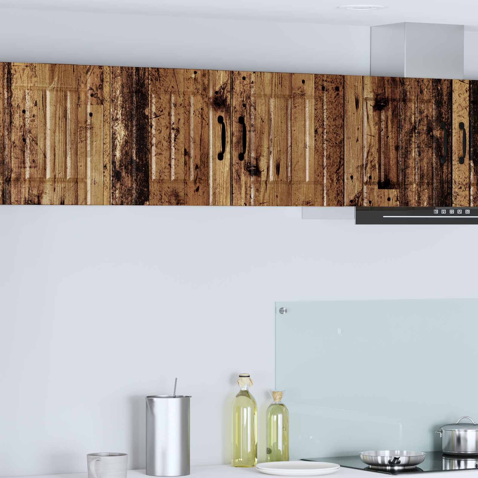 Wandschrank LUCCA Altholz 80 x 31 x 40 cm Holzwerkstoff