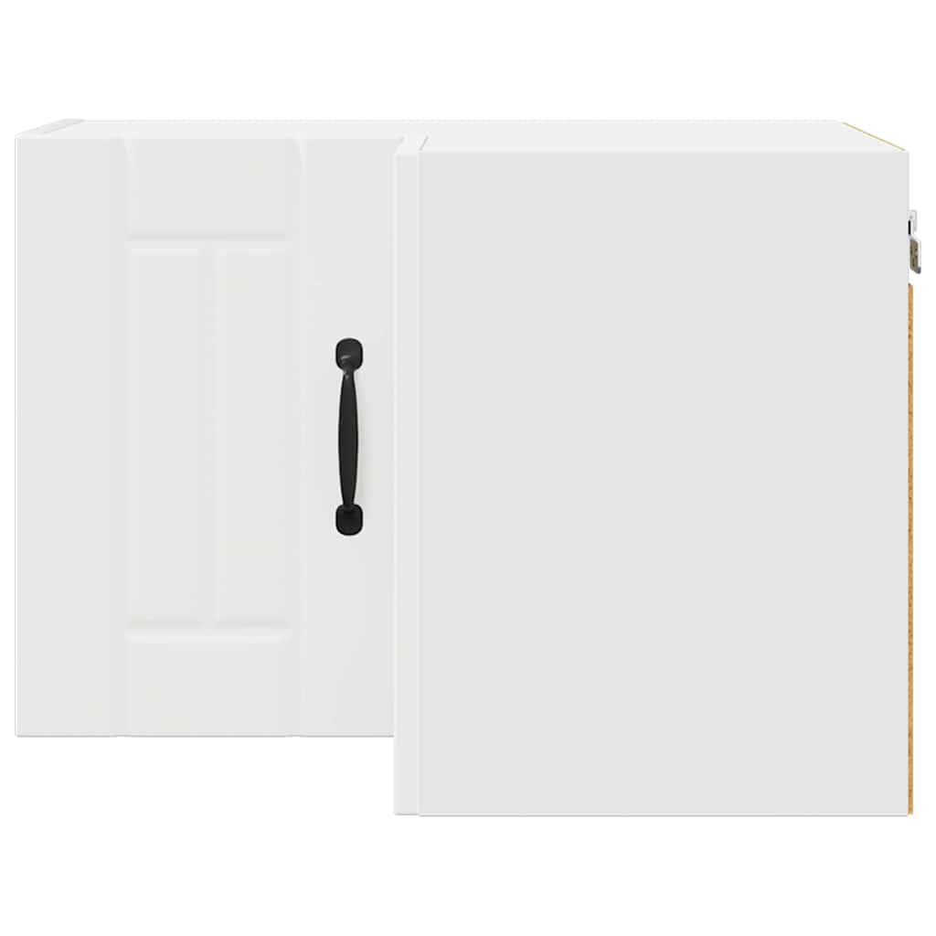 Küchenhängeschrank mit Regal Weiß 57 x 57 x 40 cm Holzwerkstoff