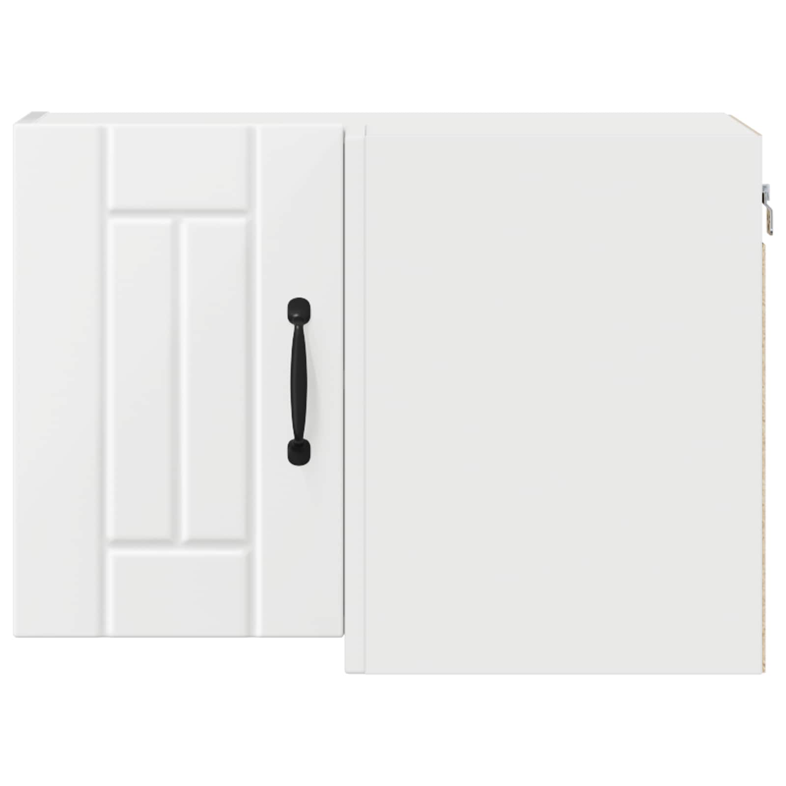 Wand-Eckschrank LUCCA Weiß 57 x 57 x 40 cm Holzwerkstoff