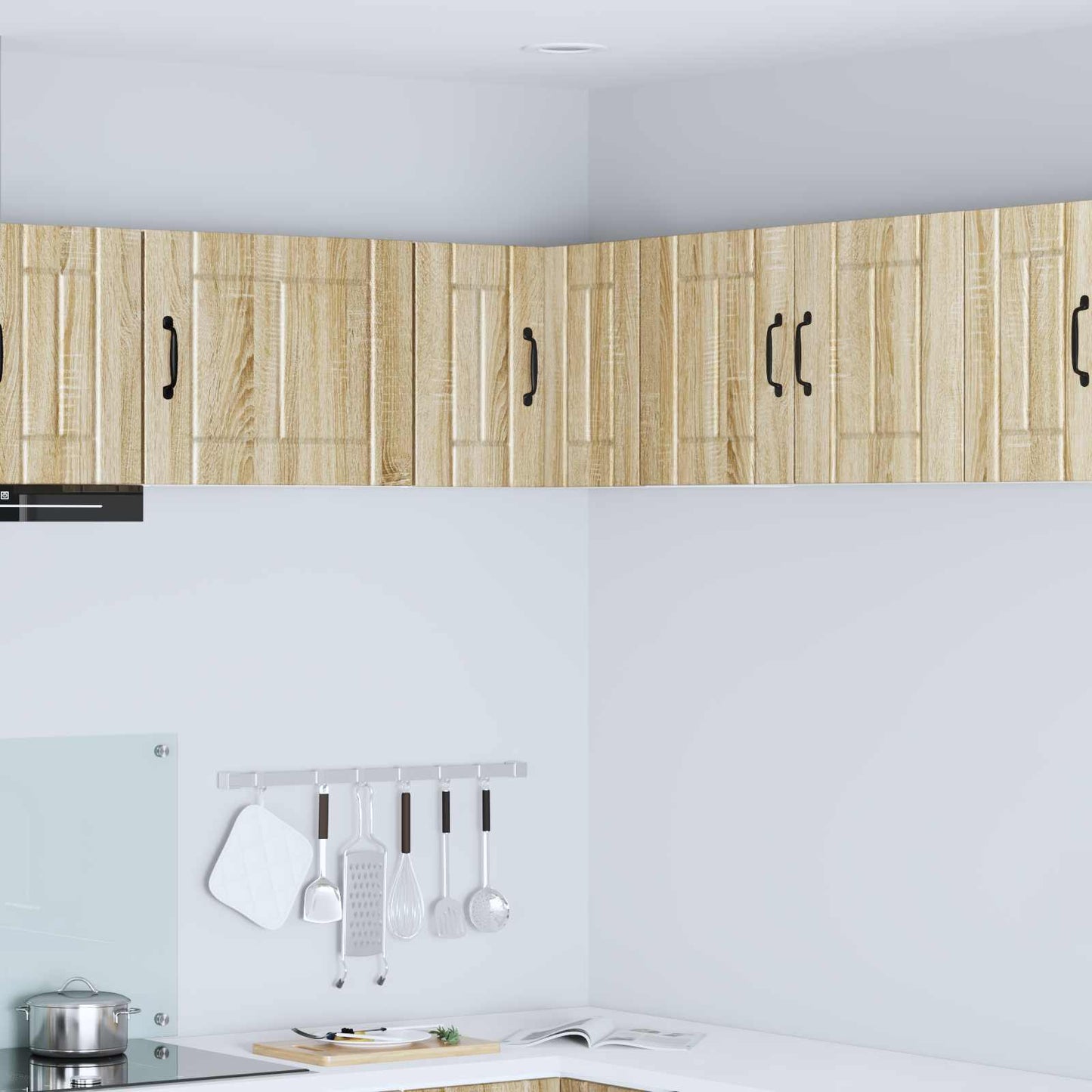 Wand-Eckschrank LUCCA Sonoma-Eiche 57 x 57 x 40 cm