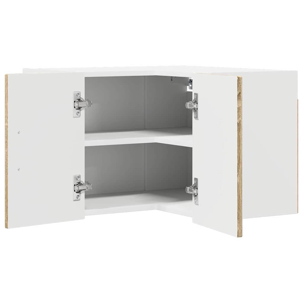 Wand-Eckschrank LUCCA Sonoma-Eiche 57 x 57 x 40 cm