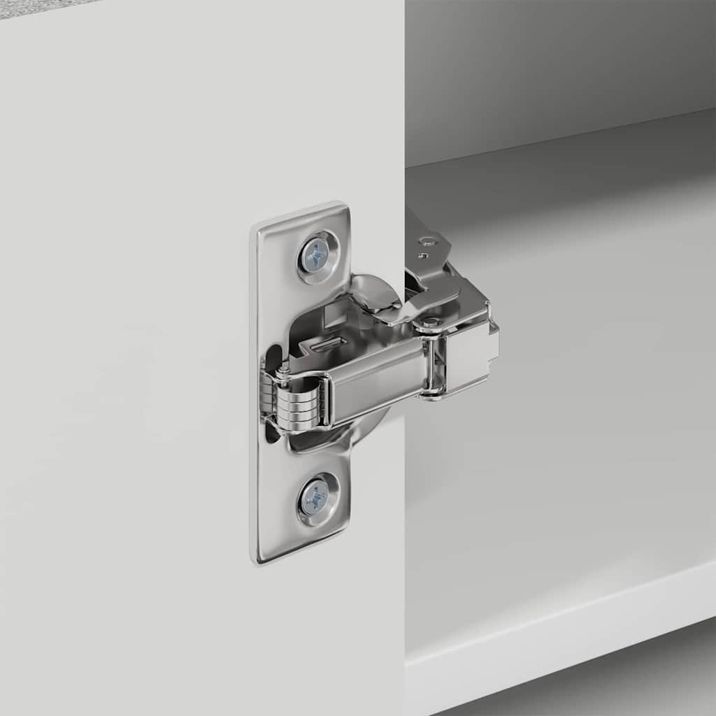 Wand-Eckschrank LUCCA Betongrau 57 x 57 x 40 cm Holzwerkstoff