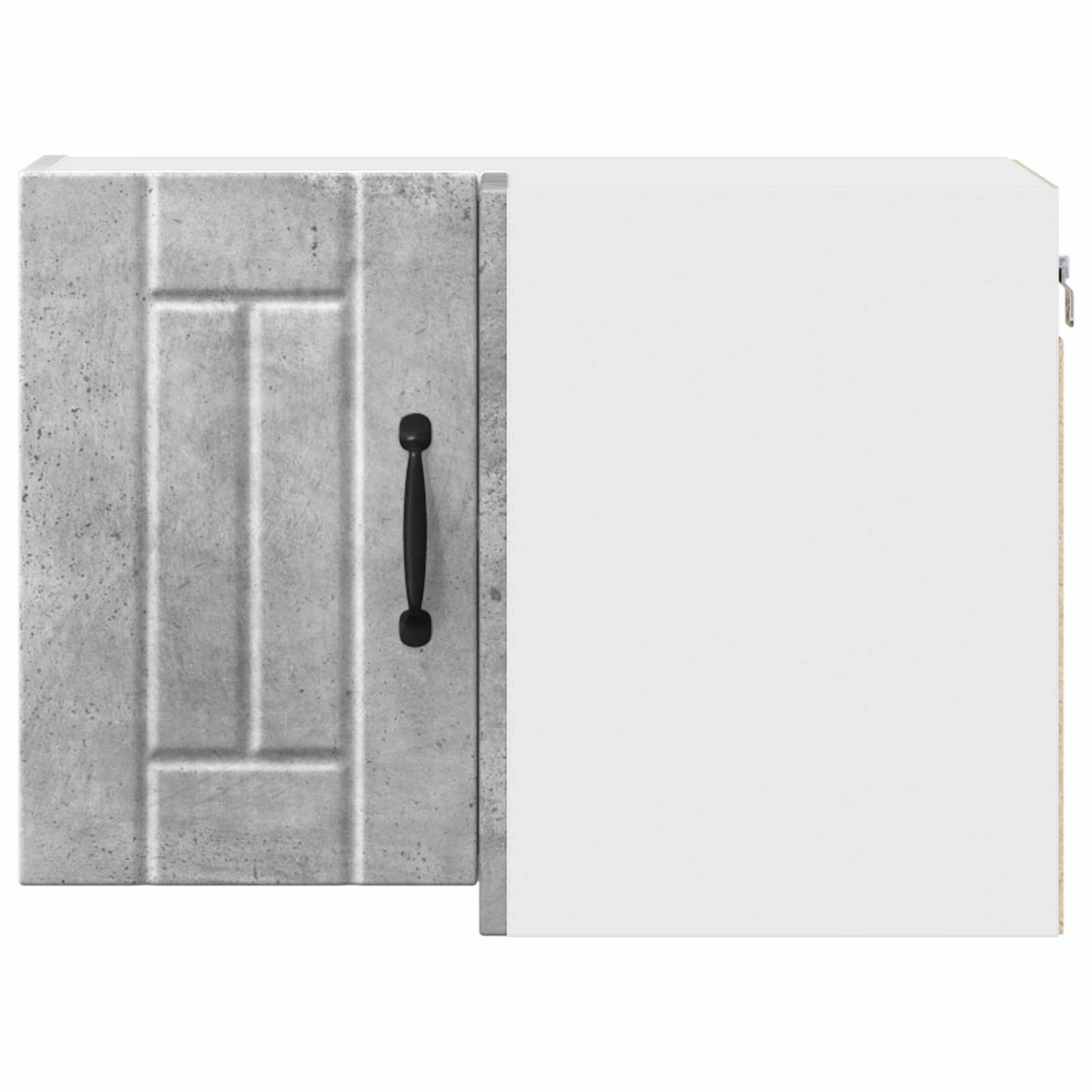 Wand-Eckschrank LUCCA Betongrau 57 x 57 x 40 cm Holzwerkstoff