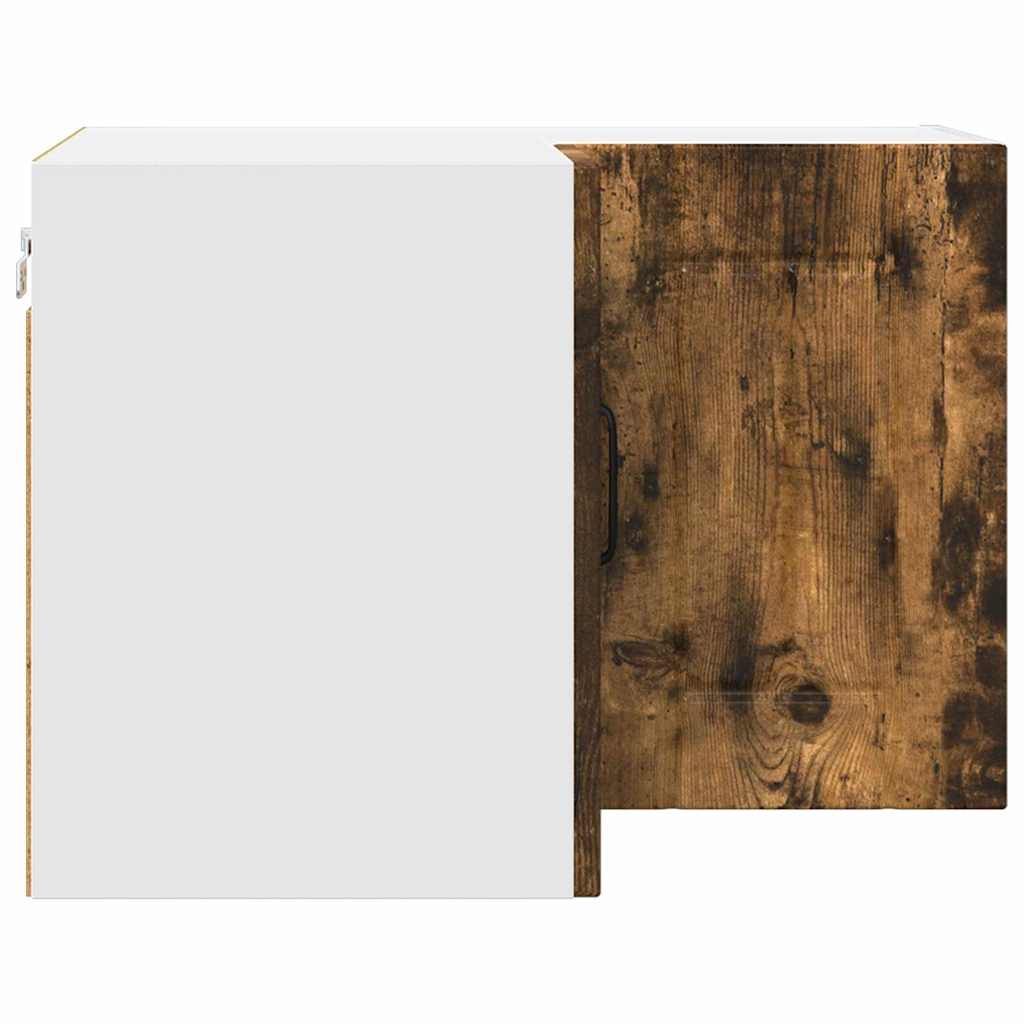 Küchenhängeschrank mit Regal Geräucherte Eiche 57 x 57 x 40 cm