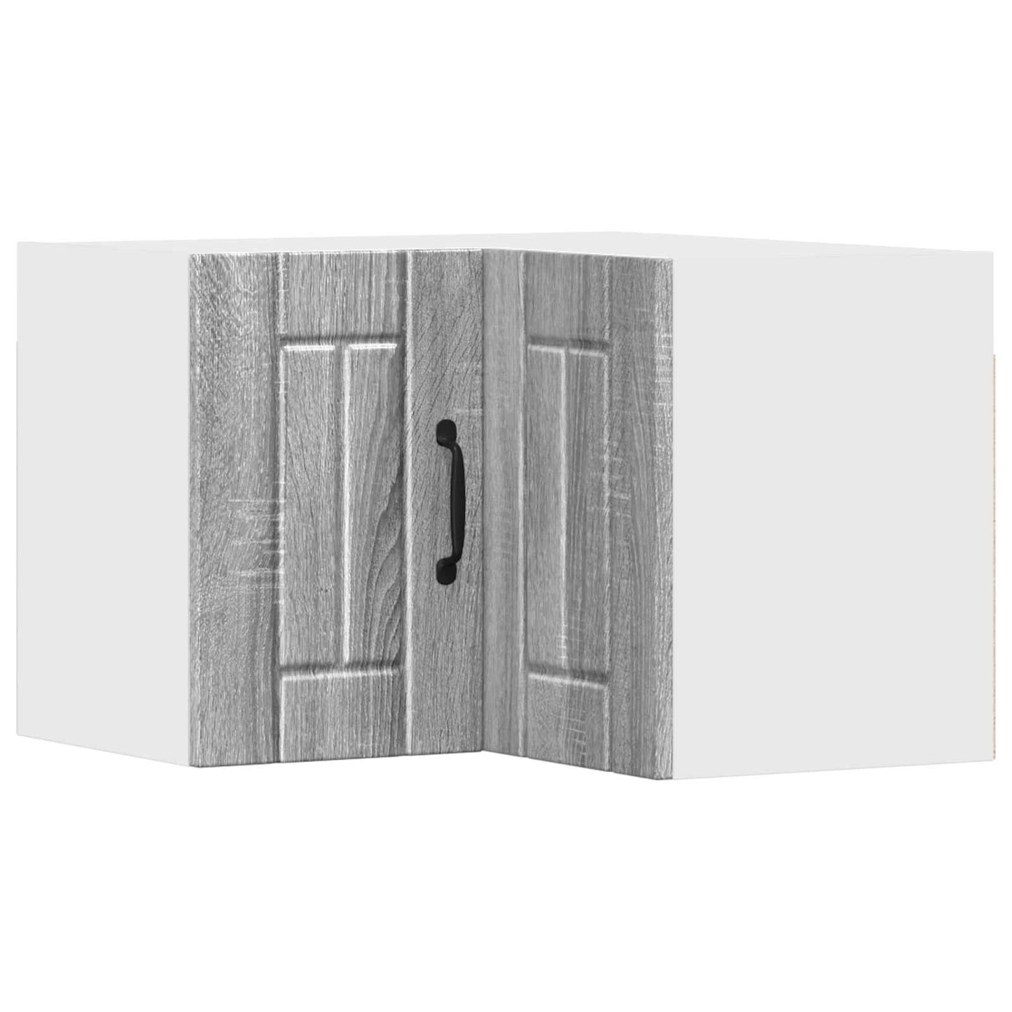 Wand-Eckschrank LUCCA Graues Sonoma 57 x 57 x 40 cm