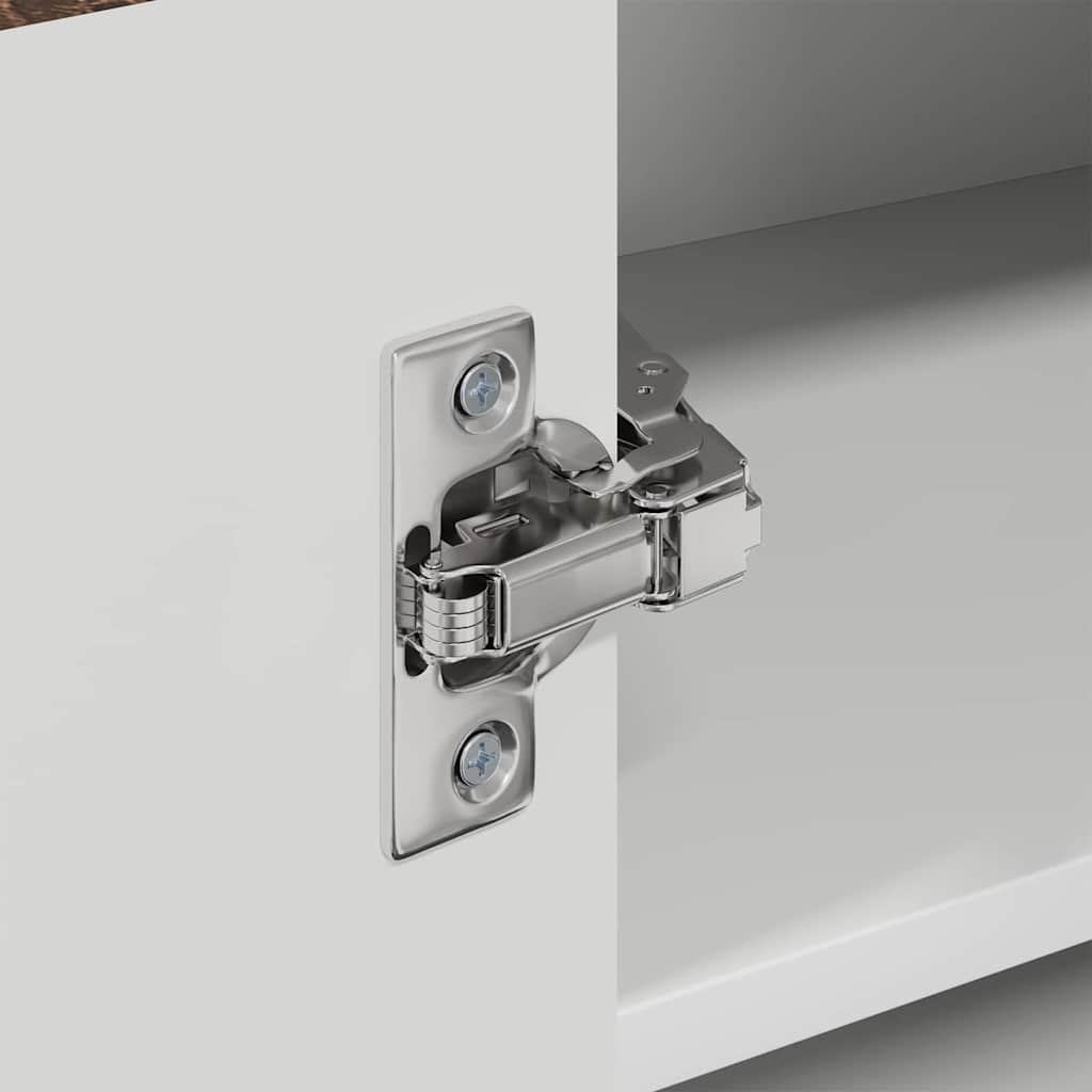 Küchenhängeschrank mit Regal Braun Eichen-Optik 57 x 57 x 40 cm