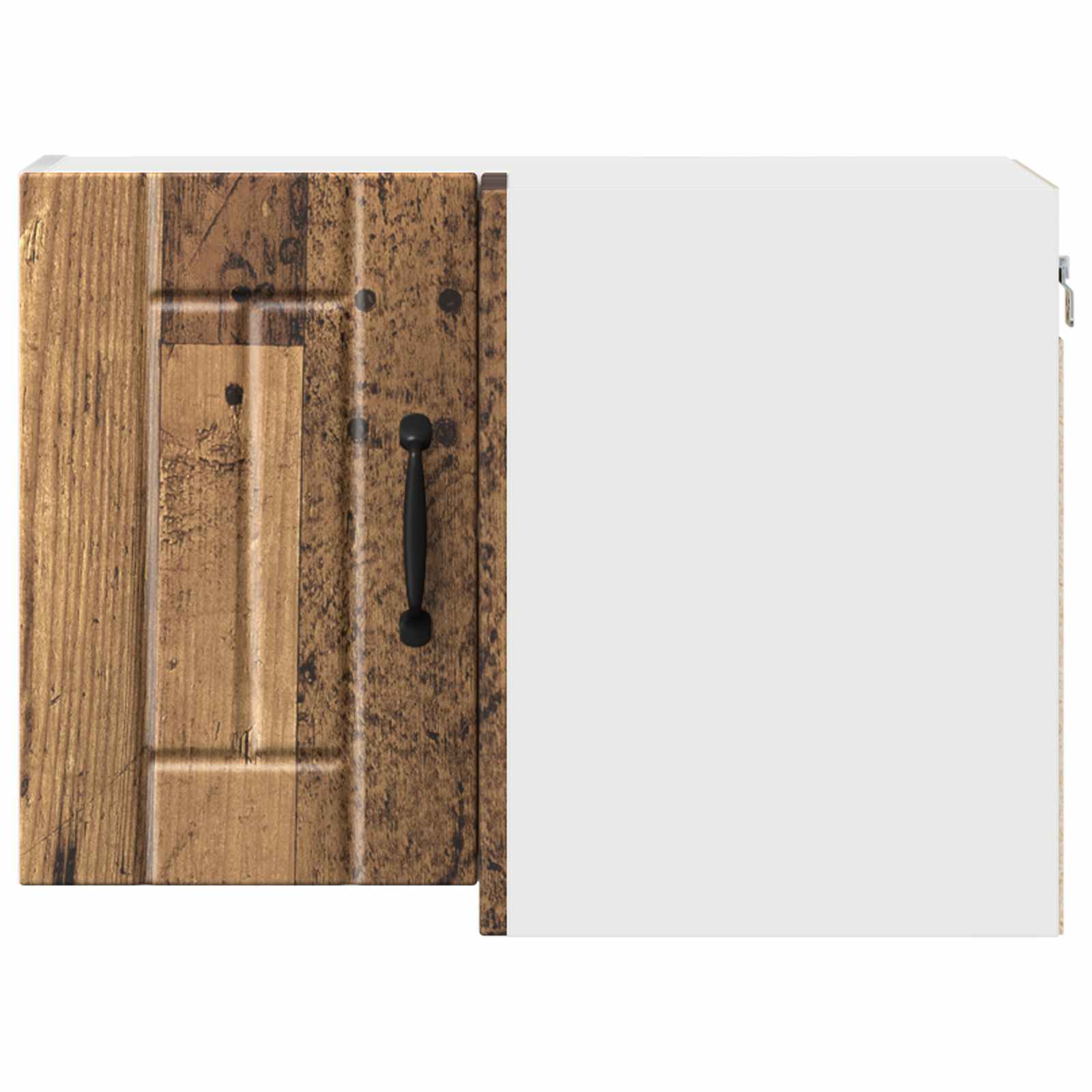 Wand-Eckschrank LUCCA Altholz 57 x 57 x 40 cm Holzwerkstoff