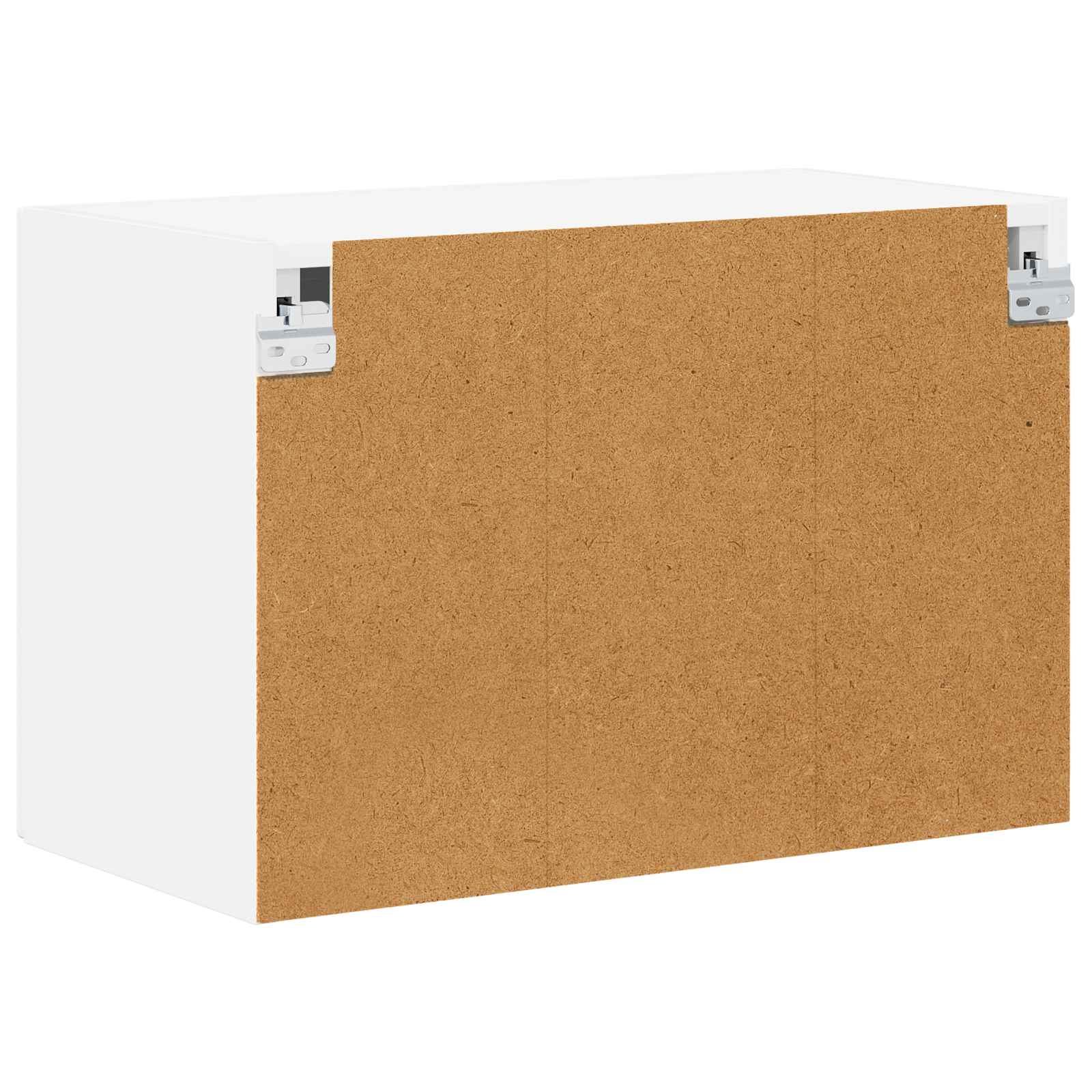 Wandglas-Schrank LUCCA 2 stk. Weiß Holzwerkstoff